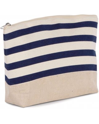 NAUTICAL PRINT ACCESSORIES POUCH