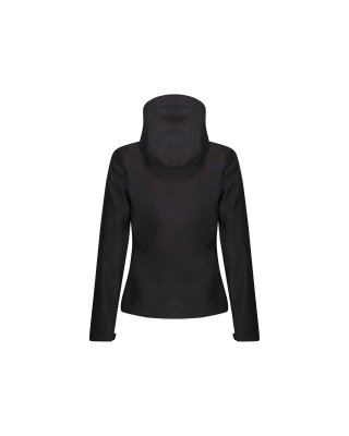 WOMEN'S VENTURER 3 LAYER HOODED PRINTABLE SOFTSHELL JACKET