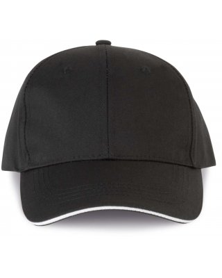 OEKOTEX CERTIFIED 6 PANELS CAP WITH SANDWICH PEAK