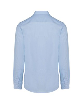 MEN LONG-SLEEVED EASY CARE SHIRT WITHOUT POCKET