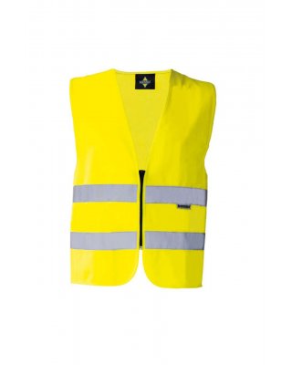 SAFETY VEST WITH ZIPPER 