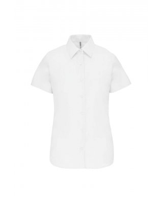 LADIES' SHORT-SLEEVED OXFORD SHIRT