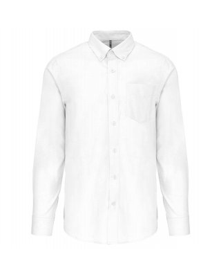 MEN'S LONG-SLEEVED OXFORD SHIRT