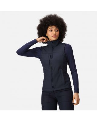 WOMEN'S FLUX SOFTSHELL BODYWARMER