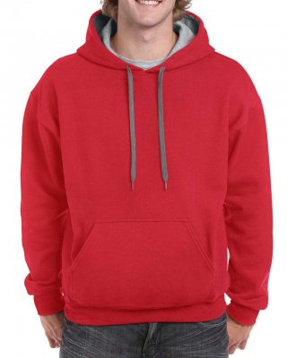 HEAVY BLEND™ ADULT CONTRAST HOODED SWEATSHIRT