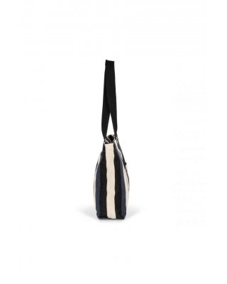 RECYCLED SHOPPING BAG - STRIPED PATTERN