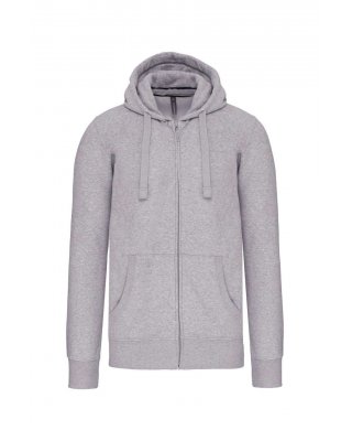 MEN'S FULL ZIP HOODED SWEATSHIRT