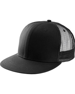 TRUCKER FLAT PEAK CAP - 6 PANELS