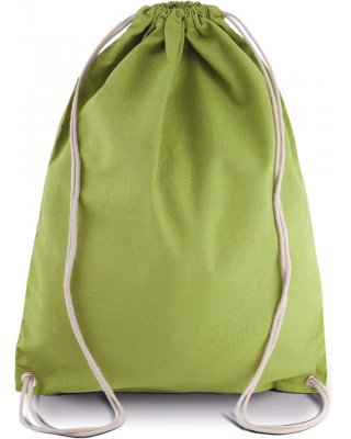 COTTON DRAWSTRING BACKPACK