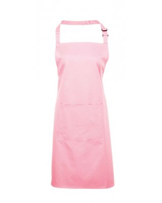 ‘COLOURS’ BIB APRON WITH POCKET