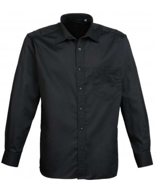 MEN'S LONG SLEEVE POPLIN SHIRT