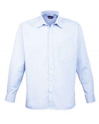 MEN'S LONG SLEEVE POPLIN SHIRT