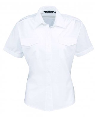 WOMEN'S SHORT SLEEVE PILOT SHIRT