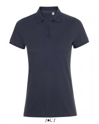 SOL'S BRANDY WOMEN - POLKA-DOT POLO SHIRT