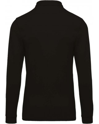 MEN'S LONG-SLEEVED PIQUÉ POLO SHIRT