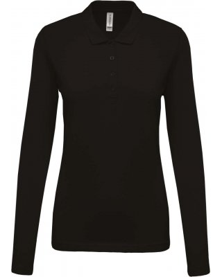 LADIES’ LONG-SLEEVED PIQUÉ POLO SHIRT