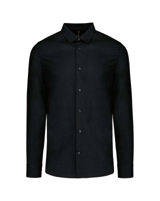 MEN’S LONG-SLEEVED COTTON POPLIN SHIRT