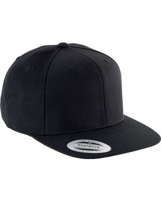 FLAT PEAK CAP - 6 PANELS