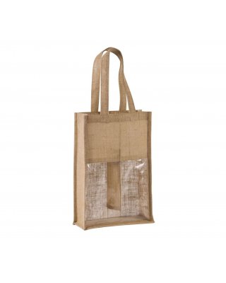 JUTE BOTTLE BAG