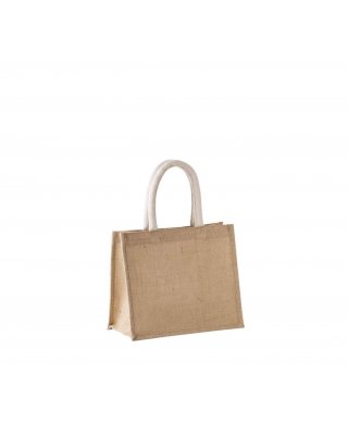 JUTE CANVAS TOTE - MEDIUM