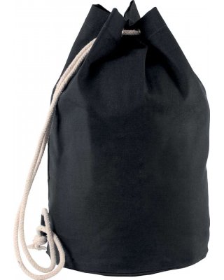 COTTON SAILOR-STYLE BAG WITH DRAWSTRING