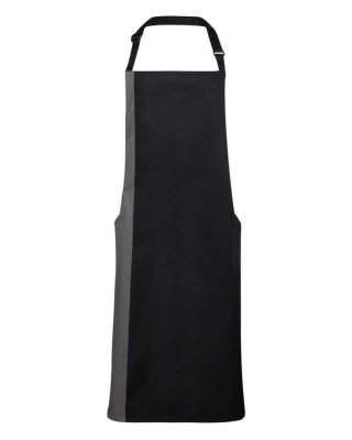 'COLOURS COLLECTION’ CONTRAST BIB APRON