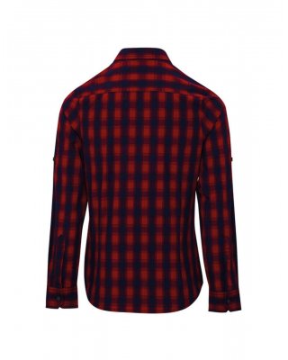 'MULLIGAN' CHECK - WOMEN'S LONG SLEEVE COTTON SHIRT