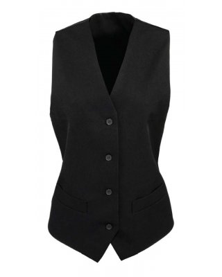 WOMEN'S LINED POLYESTER WAISTCOAT