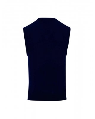 MEN'S V-NECK SLEEVELESS SWEATER