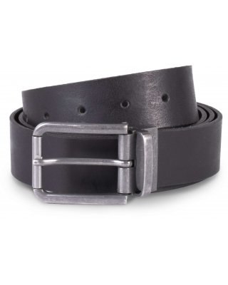 RAW EDGE LEATHER BELT - 35MM