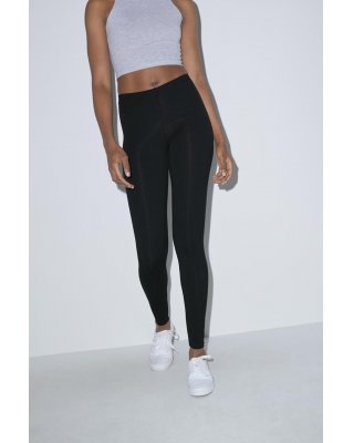 WOMEN'S COTTON SPANDEX JERSEY LEGGING