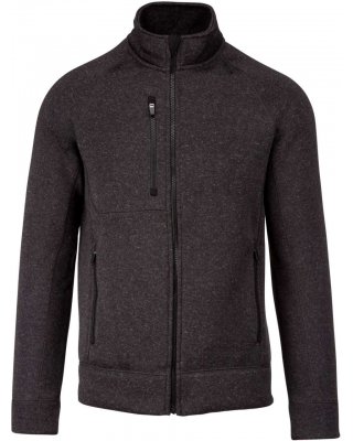 MEN'S FULL ZIP HEATHER JACKET