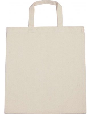 COTTON CANVAS SHOPPER BAG