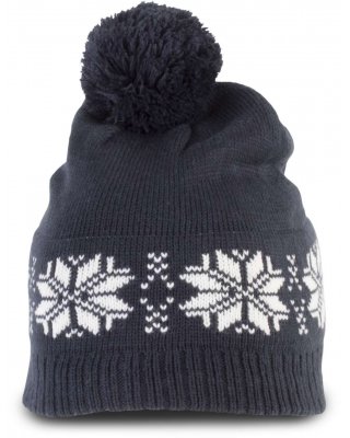 FAIR ISLE KNIT BEANIE